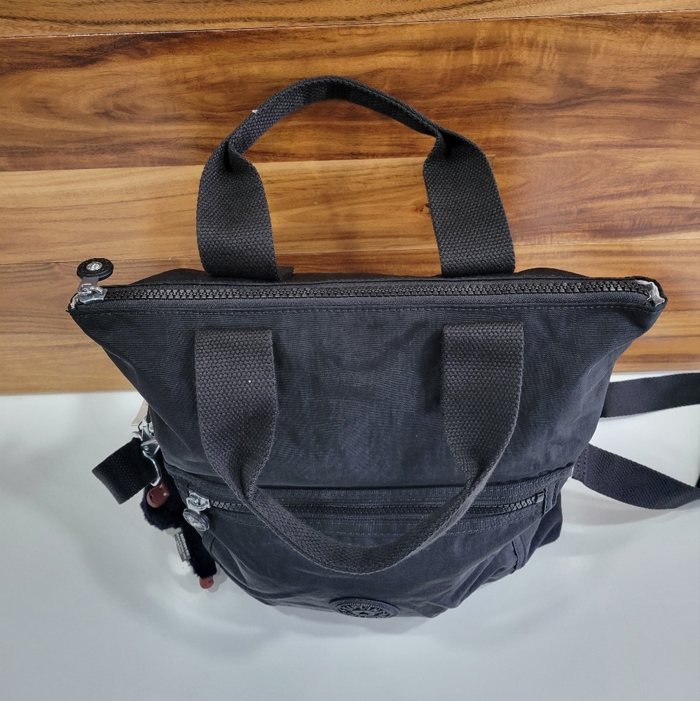 Kipling Bag Black Crossbody/hand Strap Convertible NEW Eleva - Picture 13 of 17